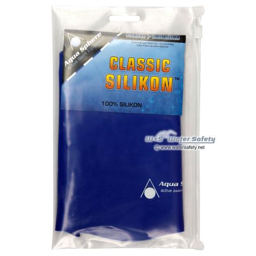 AquaSphere Schwimmkappe Silikon Classic Blau