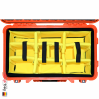 1510 Valise Carry On Orange avec Compartiments 5